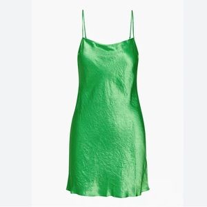 Romero Dress - babaton - emerald green